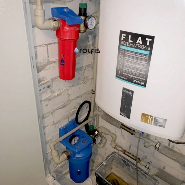 Aquafilter FHHOT12-HPR-S + Aquafilter FH10B1-B-WB 10" + Honeywell D06F-3/4