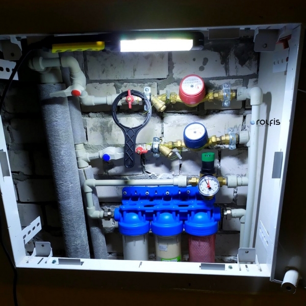 ATLAS Filtri 10 DP TRIO 1/2" + Honeywell D06F-1/2B