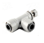 Ограничитель дренажа ITiger 1819-A (трубка 1/4" -трубка 1/4"-регулятор)