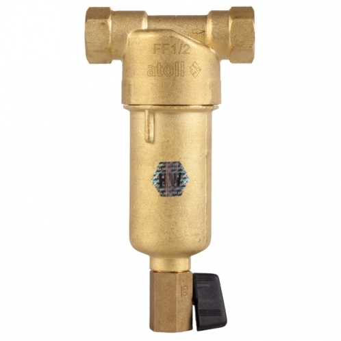 Промывной механический фильтр Atoll FF06-1/2AM