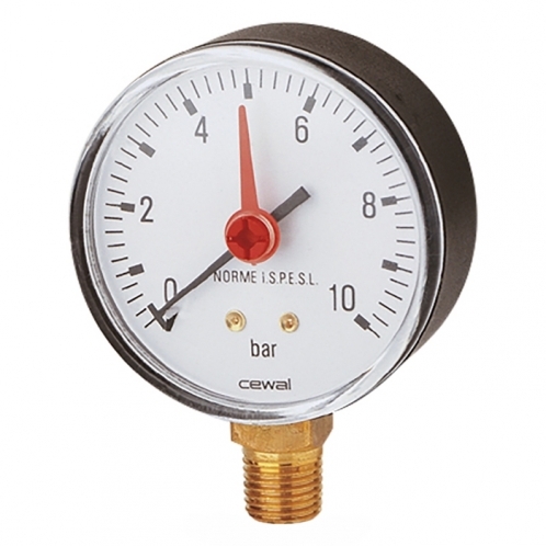 Манометр вертикальный CEWAL М63 RP IR 1/4" 10 bar 91463410 Манометр вертикальный CEWAL М63 RP IR 1/4" 10 bar 91463410
