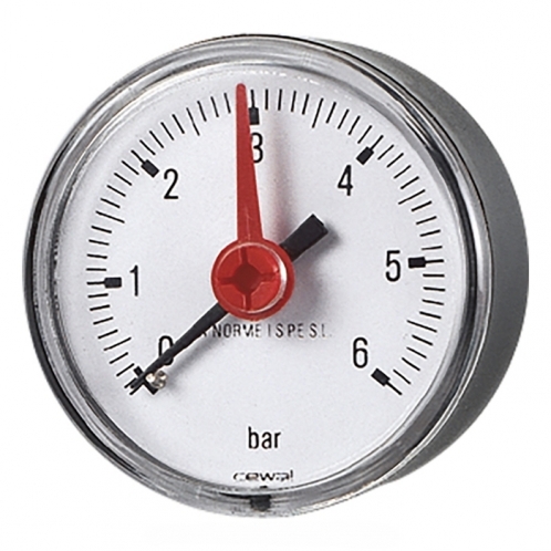 Манометр фронтальный CEWAL М63 PP IR 1/4"