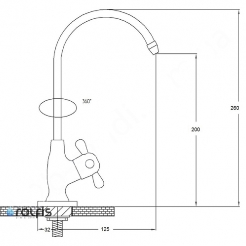 Кран Potato P902 Кран Potato P902