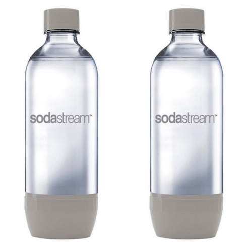 Две карбонированные бутылки SodaStream Grey
