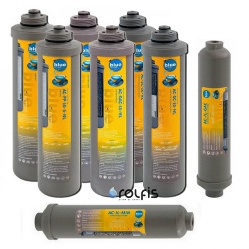 Годовой комплект картриджей (8 шт) BlueFilters New Line 