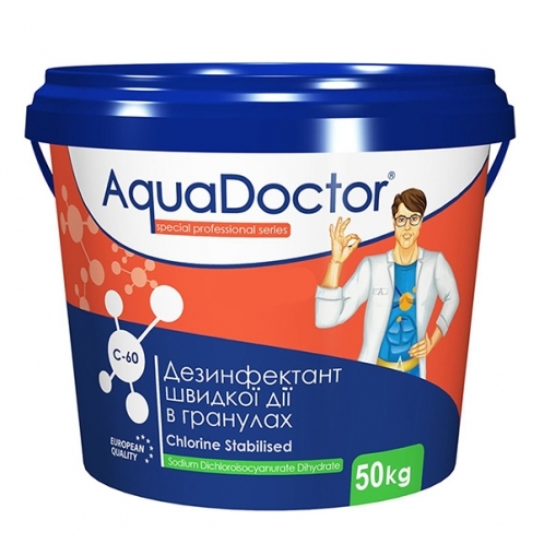 Шоковый хлор в гранулах Aquadoctor C60 (50 кг)
