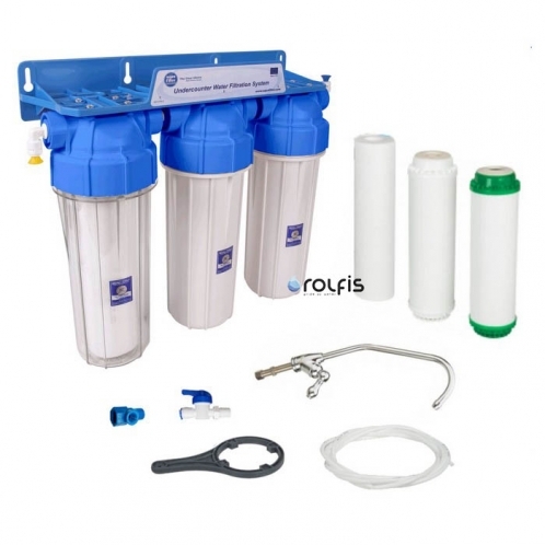 Проточный фильтр Aquafilter FP3-K1N