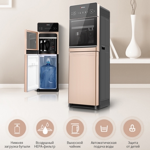 Кулер для воды HotFrost 350ANET Silver