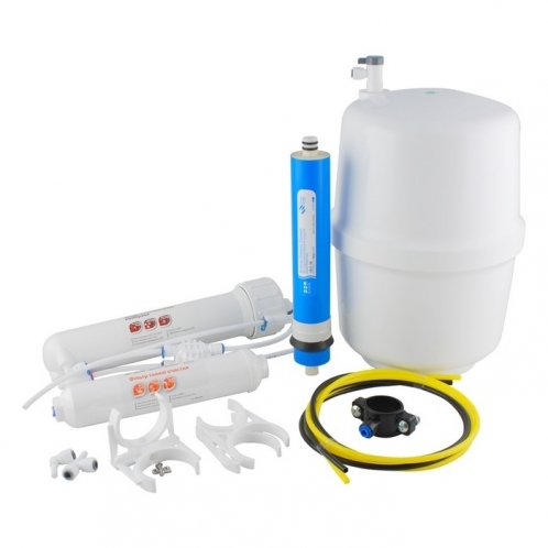 Комплект №2 (корпус мембраны + мембрана + пост + бак пластик)