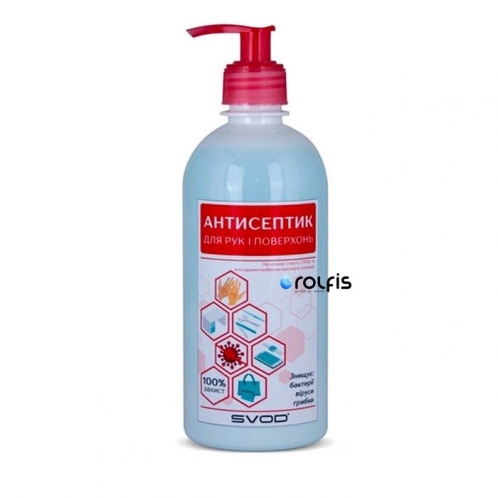 Антисептик для рук и поверхностей SVOD 500 мл Антисептик для рук и поверхностей SVOD 500 мл