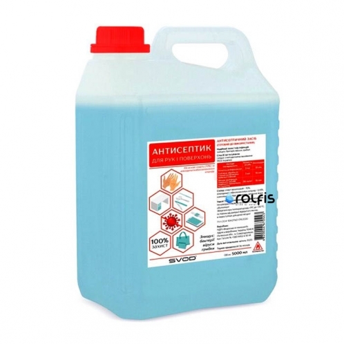 Антисептик для рук и поверхностей SVOD 5000 мл 