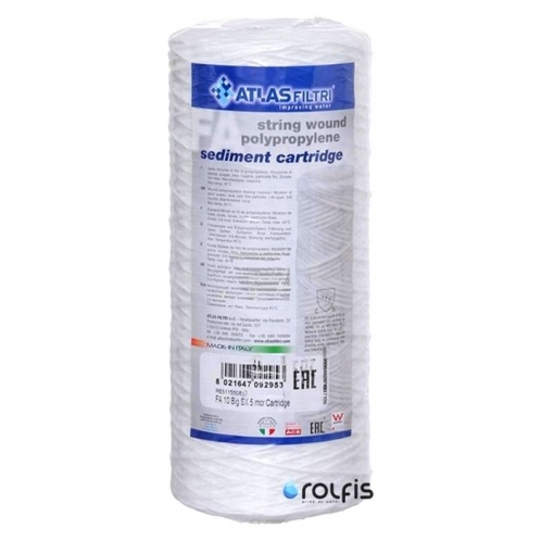 Картридж механический Atlas Filtri FA BIG 10" SX 5 mcr RE5115508