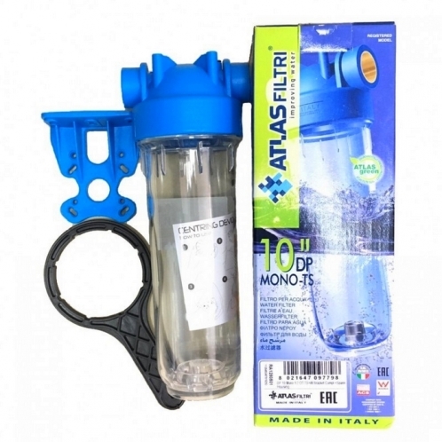 Колба ATLAS FILTRI DP 10 MONO 3/4" KIT RA1280601