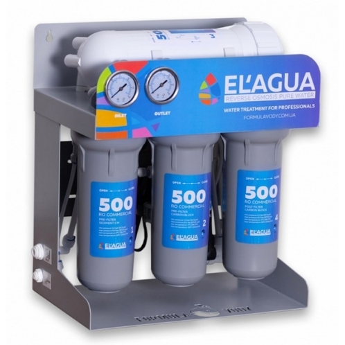 Фільтр зворотного осмосу Puricom EL'AQUA 500