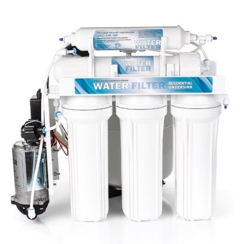 Обратный осмос Water Filter Standard WFRO-5L-50 PUMP