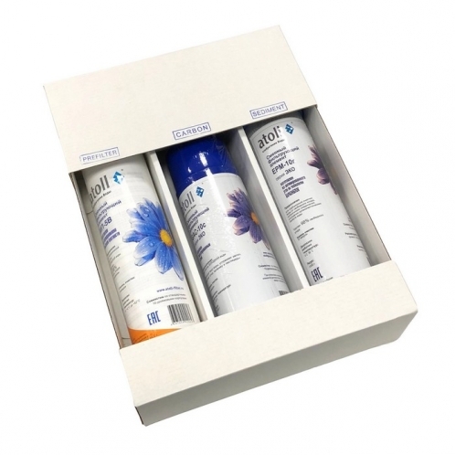 Комплект картриджей Atoll №203 ЭКО