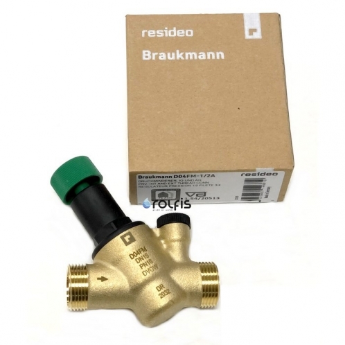 Редуктор тиску Resideo Braukmann D04FM-1/2A Редуктор тиску Resideo Braukmann D04FM-1/2A