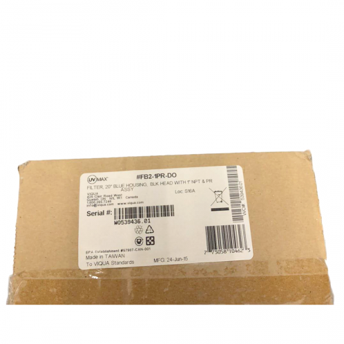 Корпус фільтра Viqua FB2-1PR-DO 1" BB20