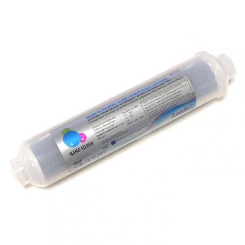 Постфильтр Leader IN-LINE CTOS-10L-NPT (Nano Silver) Постфильтр Leader IN-LINE CTOS-10L-NPT (Nano Silver)