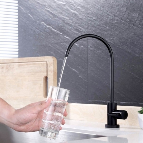 Кран для фильтра Nice 3464 Черный Матовый