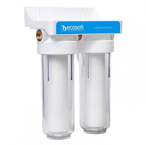Двойной фильтр для холодной воды Ecosoft 3/4" FPV2ECO