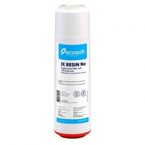 Картридж для умягчения воды Ecosoft IX RESIN Na 2,5"х10" (CMV2510ECO) Картридж для умягчения воды Ecosoft IX RESIN Na 2,5"х10" (CMV2510ECO)