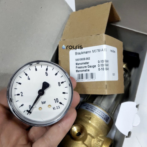 Манометр Resideo Braukmann M07M-A10 Манометр Resideo Braukmann M07M-A10