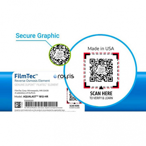 Мембранный элемент DuPont™ Filmtec™ TW30-1812-50 HR