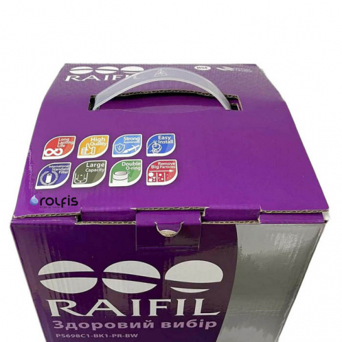 Прозорий фільтр Raifil PS698C1-BK1-PR 2-OR
