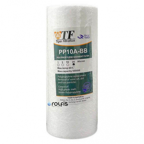 Картридж полипропиленовый Tiger Filtration PP20A-BB10 Картридж полипропиленовый Tiger Filtration PP20A-BB10