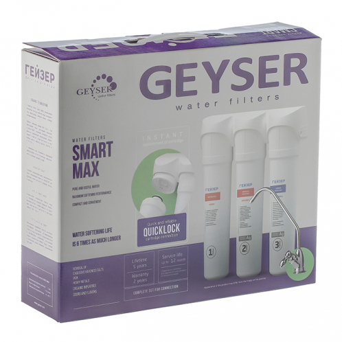 Проточный фильтр Гейзер Смарт Макс