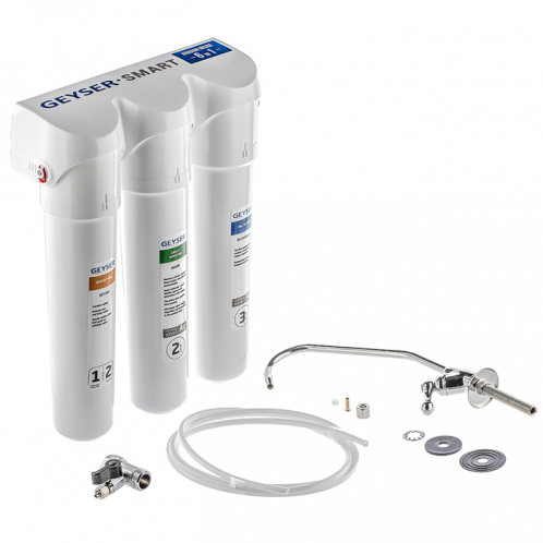 Проточный фильтр Гейзер Смарт для жесткой воды