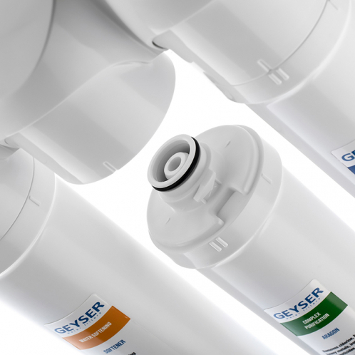 Проточный фильтр Гейзер Смарт для жесткой воды