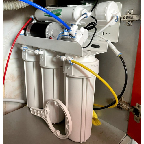 Фильтр обратного осмоса с насосом Gletcher New 5+ 