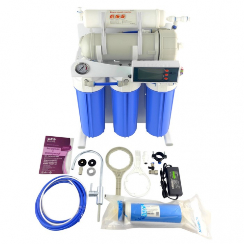 Сиcтема обратного осмоса высокой производительности RAIFIL-400G-10"Blue Controller