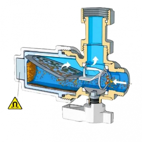 Фильтр магнитный Caleffi XS DN 3/4"  0÷90°C  3 bar (545900) 