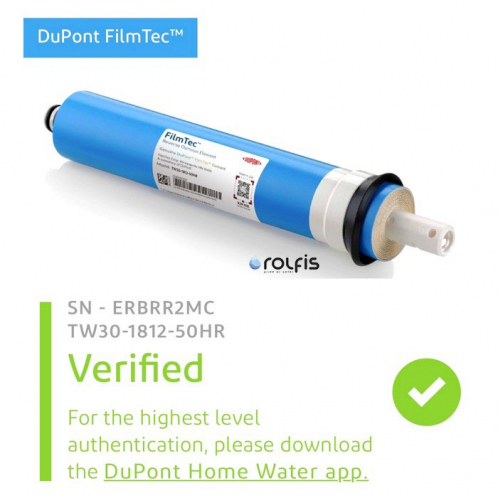 Мембранный элемент DuPont™ Filmtec™ TW30-1812-50 HR