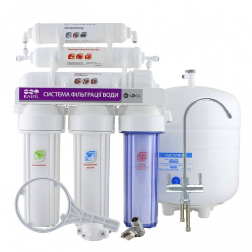 Фильтр обратного осмоса Raifil Grando 6 (RO-905-650-EZ) Фильтр обратного осмоса Raifil Grando 6 (RO-905-650-EZ)