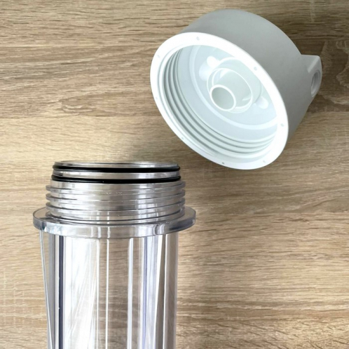 Колба прозрачная Leader 10" 