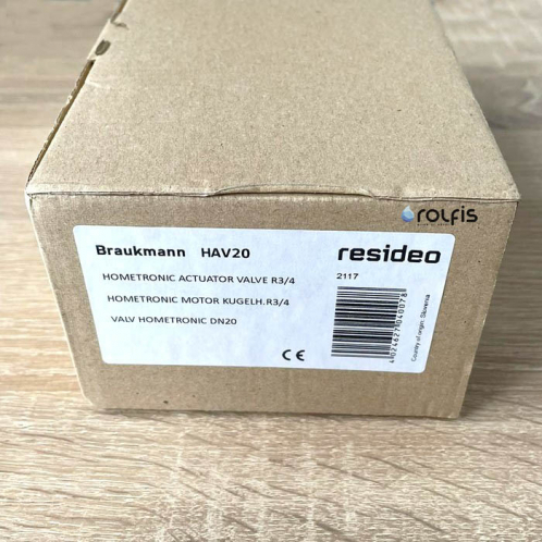 Кран шаровый Honeywell (Resideo) HAV25 с электроприводом, 220В, Ду25 