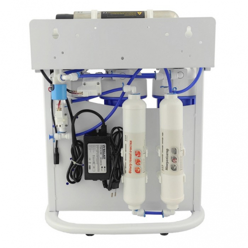 Сиcтема обратного осмоса RAIFIL 75G UV на станине 10" Slim Blue 