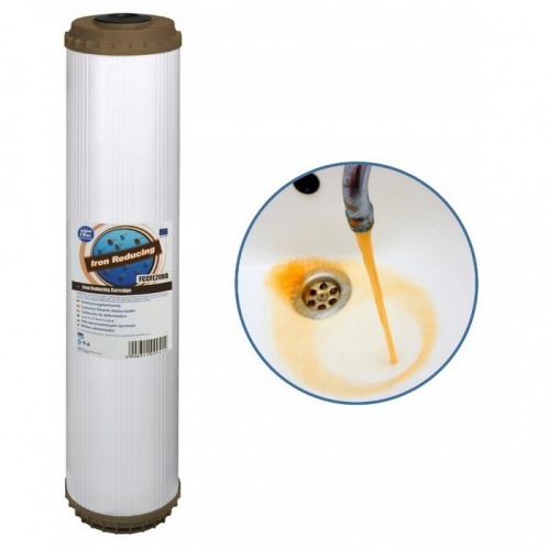 Фильтр обезжелезивания воды Aquafilter FH20B1-B-WB + Aquafilter FCCFE20BB