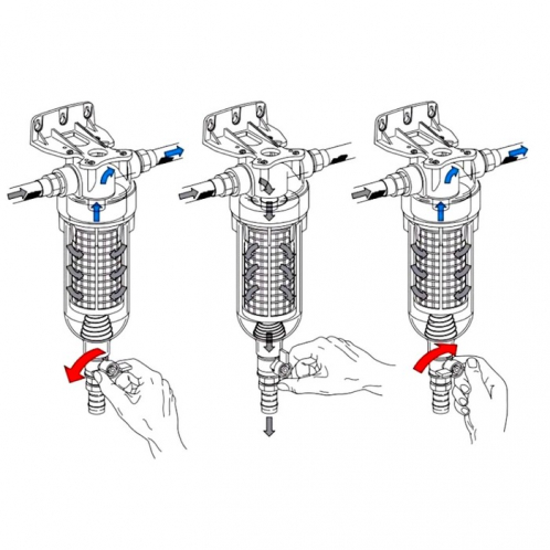 Фильтр самопромывной Atlas Hydra M 1/2" RLH-90 RA6000110