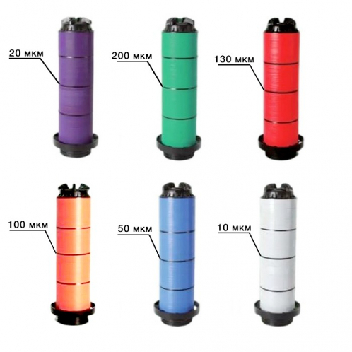 Внутренняя часть с комплектом дисков AZUD LONG (5-50 micron)