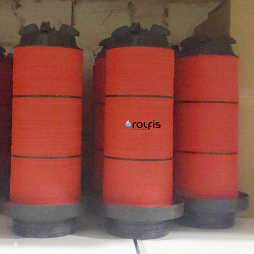 Внутренняя часть с комплектом дисков AZUD SHORT (100-400 micron)