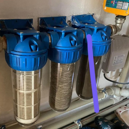 Тройной корпус Atlas Filtri TRIPLEX PLUS 3P 3/4" 10" AFO SX TS RA112T431 Тройной корпус Atlas Filtri TRIPLEX PLUS 3P 3/4" 10" AFO SX TS RA112T431