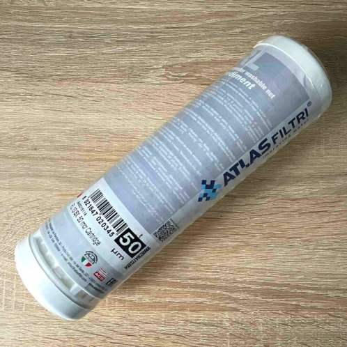 Картридж промивний ATLAS FILTRI RL 10" SX 50 mcr RA5015114