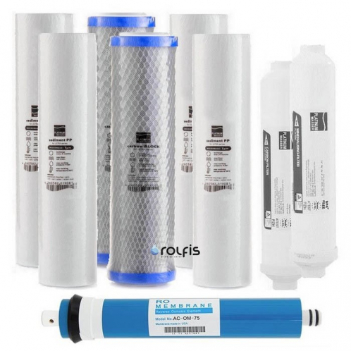 Годовой комплект картриджей Platinum Wasser Ultra 6 + Membrane