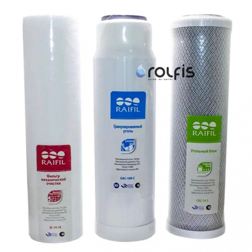 Проточный фильтр Raifil TRIO PU905W3-WF14PR-EZ Проточный фильтр Raifil TRIO PU905W3-WF14PR-EZ