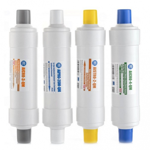 Комплект четырёх картриджей Aquafilter EXCITO-B-CLR-CRT